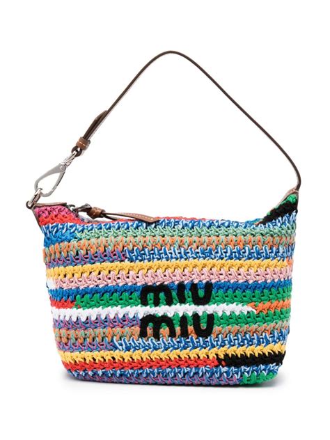 The Crochet Bag Craze: Miu Miu's Rainbow Delight 